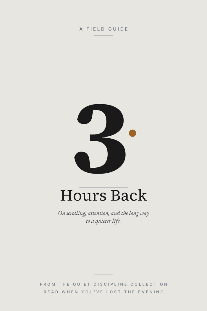 Three Hours cover