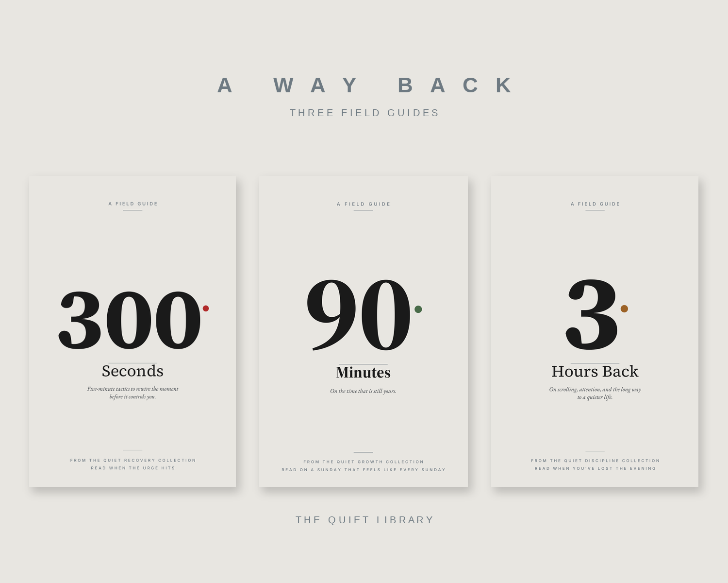 A way back